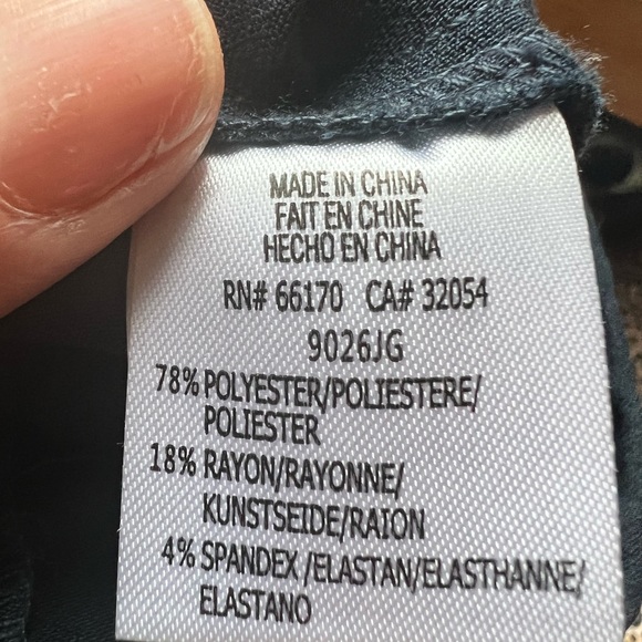 Anthropologie Copley Tapered Pants Size Large - Picture 5 of 5